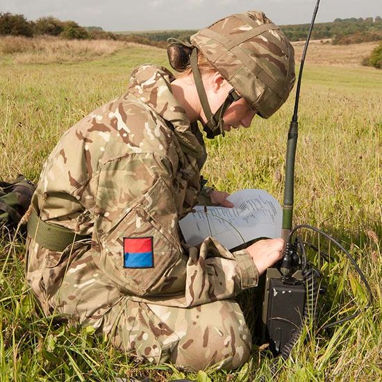 Radio operating in the field
