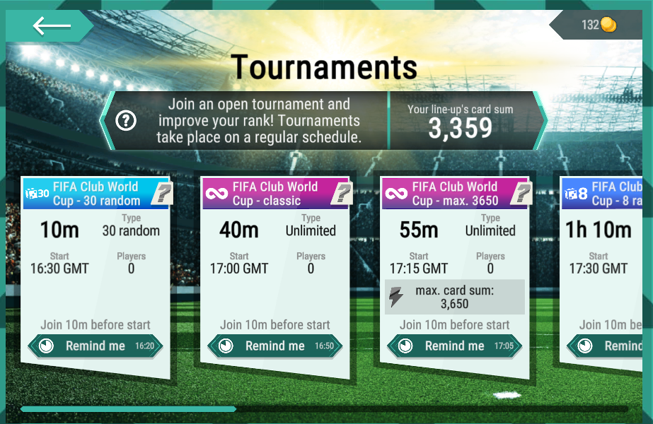 12. TOURNAMENTS