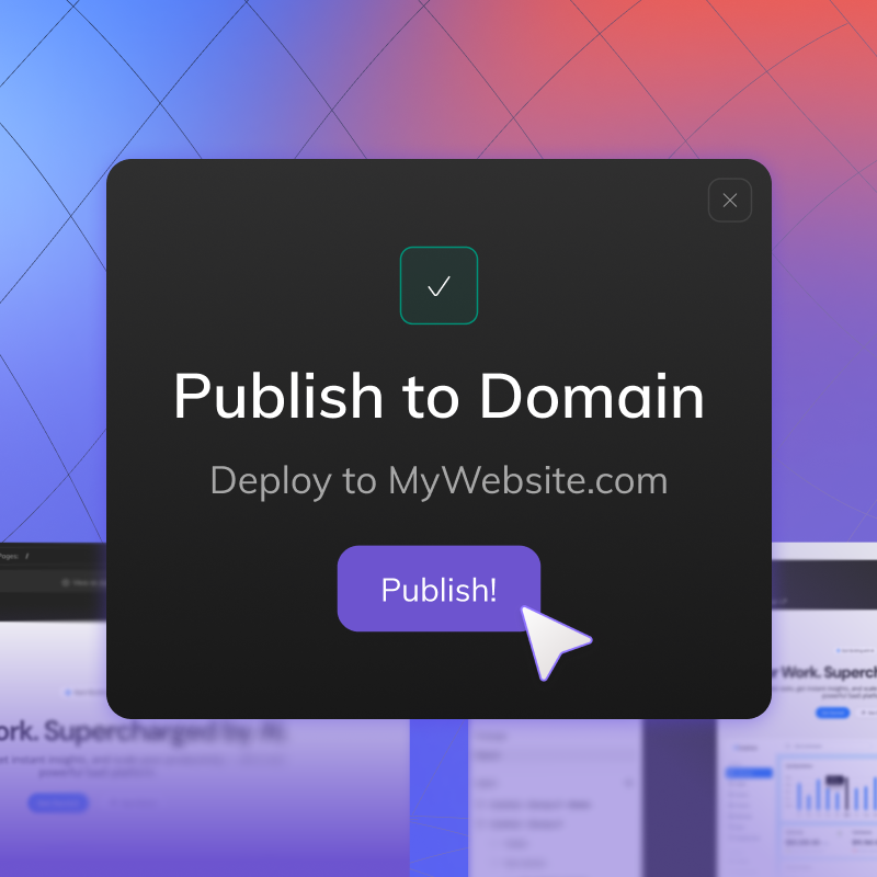 Publish website to your domain
