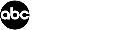 ABC logo in white on a black background.