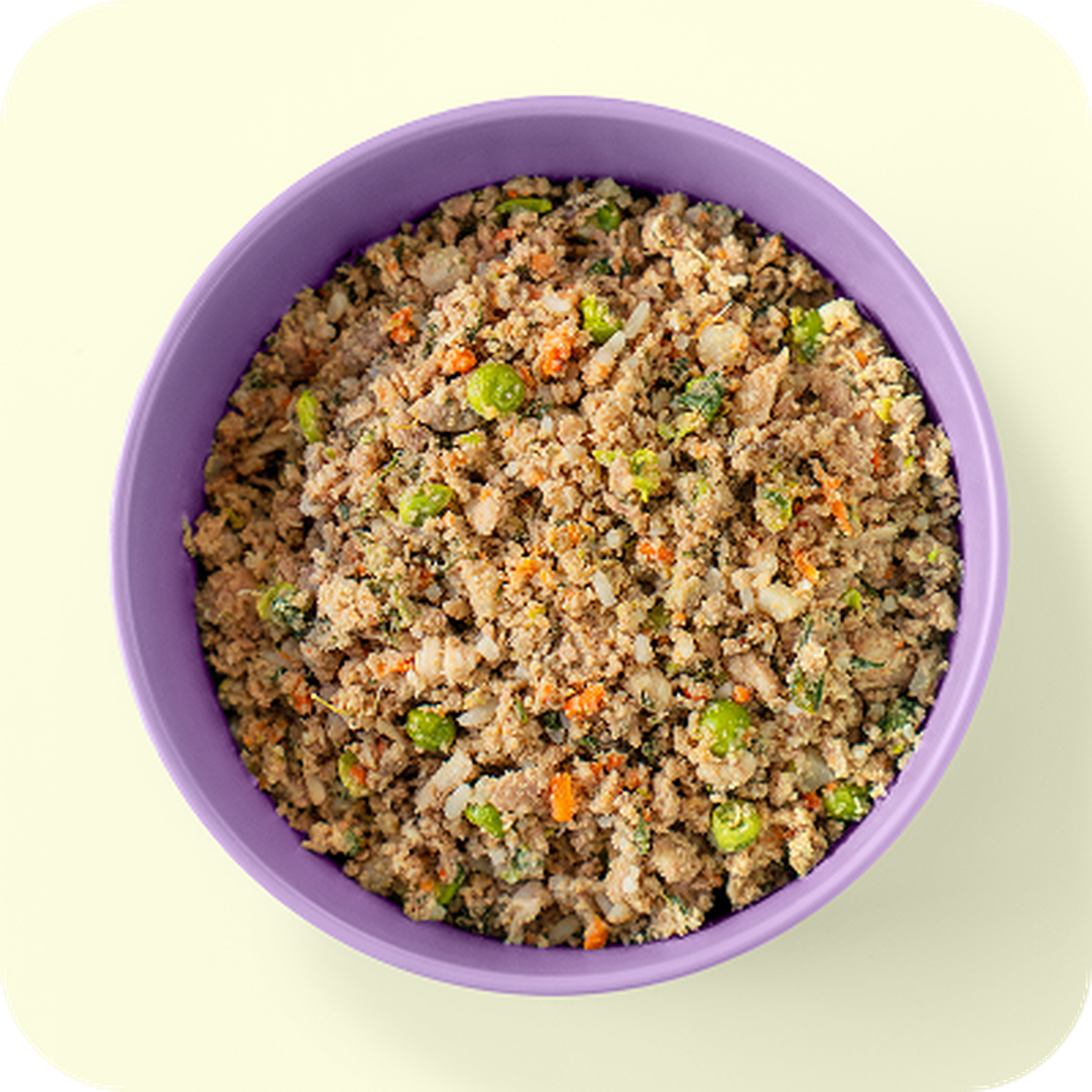 Bowl of our fresh chicken recipe food