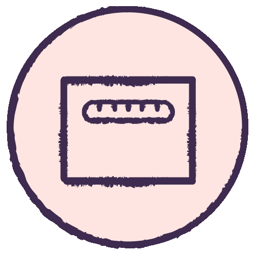 Weight scale icon