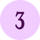 number 3 icon