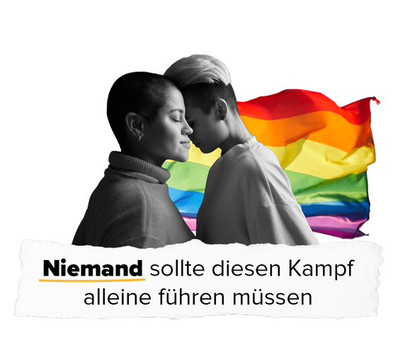Niemand sollte diesen Kampf alleine führen müssen