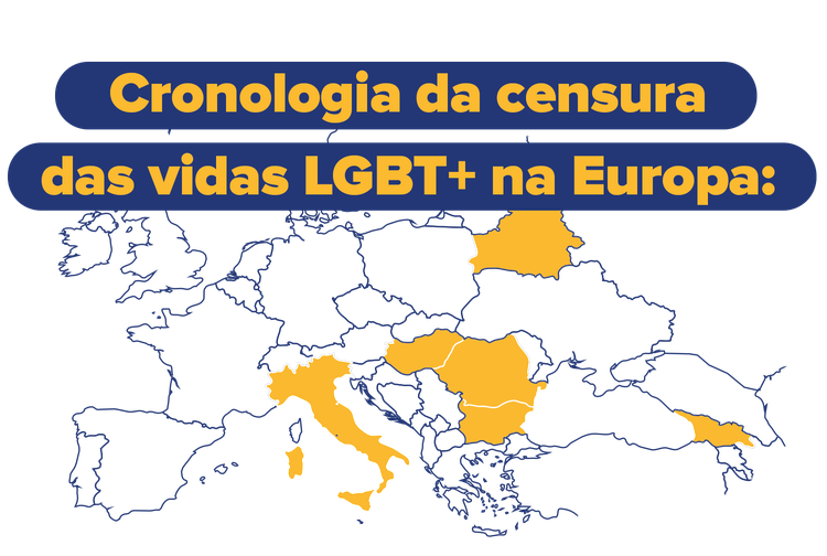 Cronologia da Censura das Vidas LGBT+ na Europa: