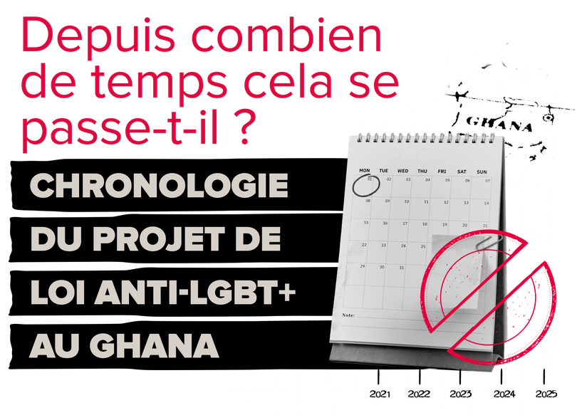 Depuis combien de temps cela se passe-t-il ? Chronologie du projet de loi anti-LGBT+ au Ghana