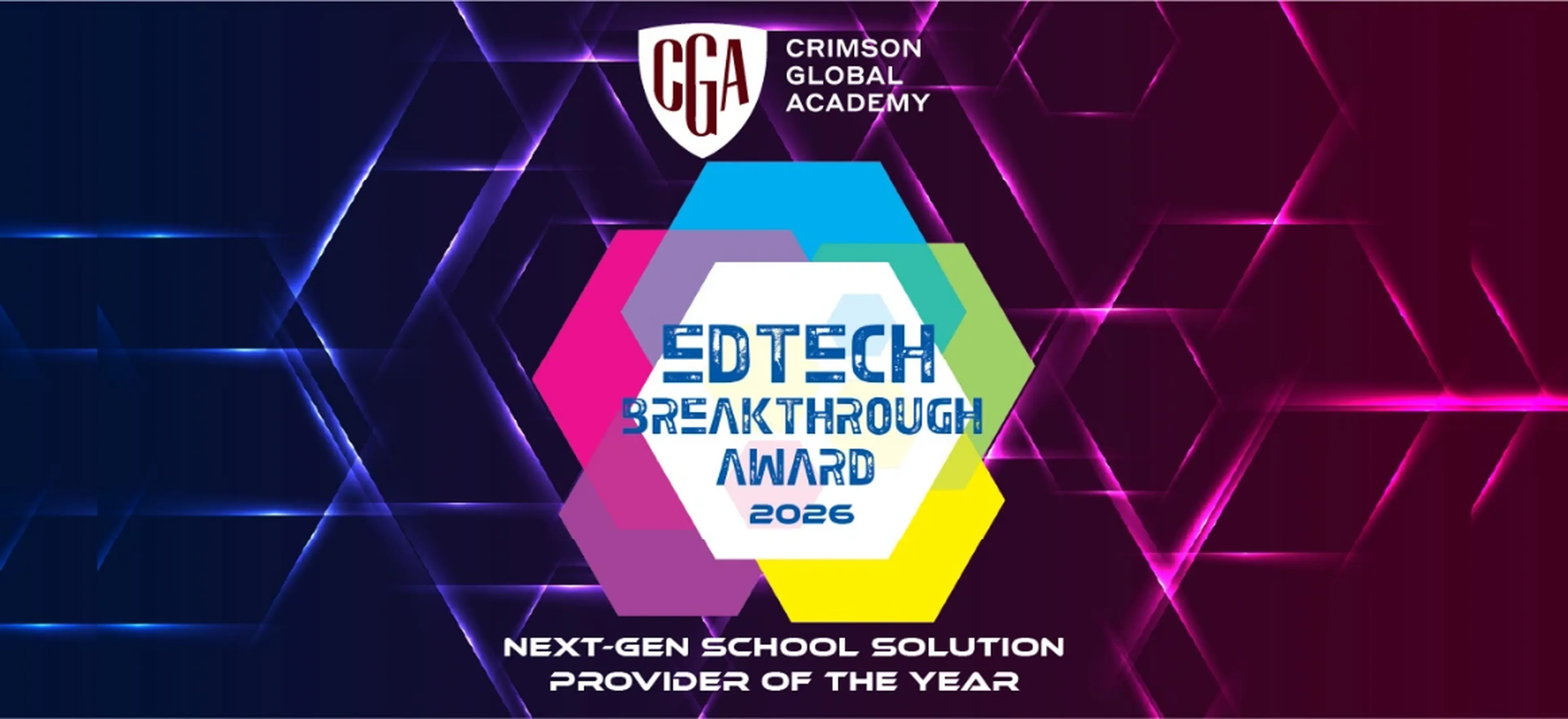 The Future of Learning: CGA Wins Global EdTech Breakthrough Award