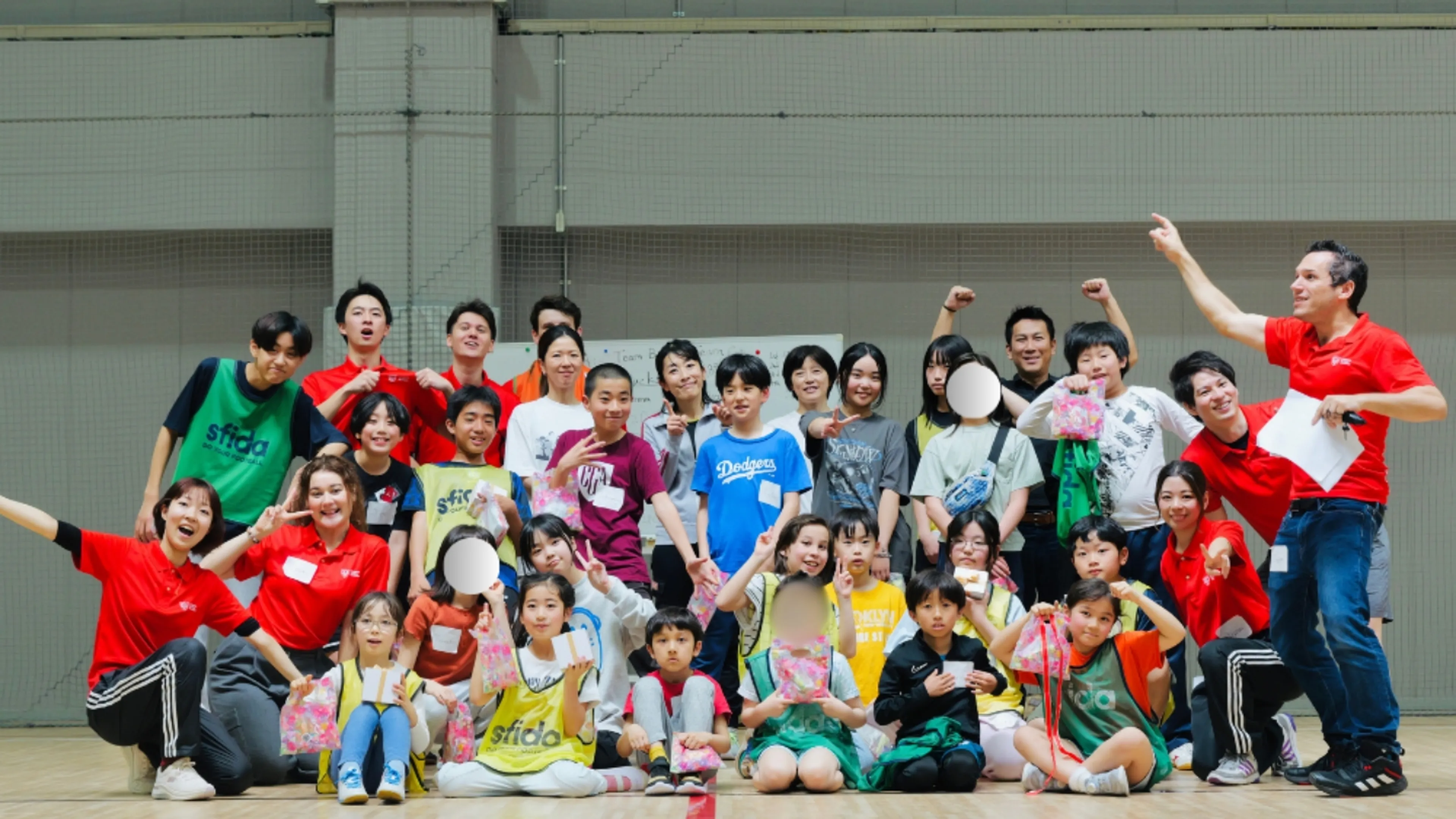 CGA teachers during sport event