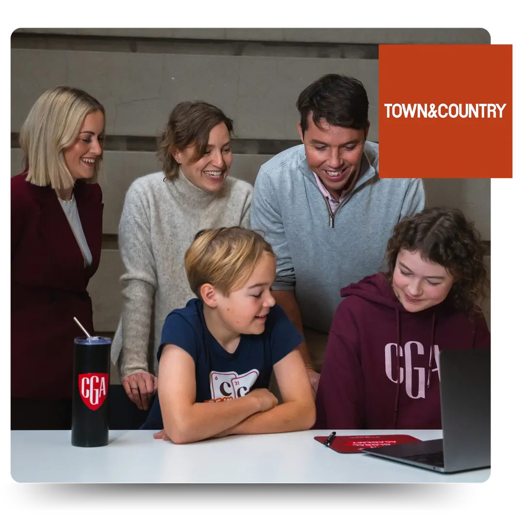 Town and Country Crimson Global Academy Online Private School Penelope Barton Jamie Beaton