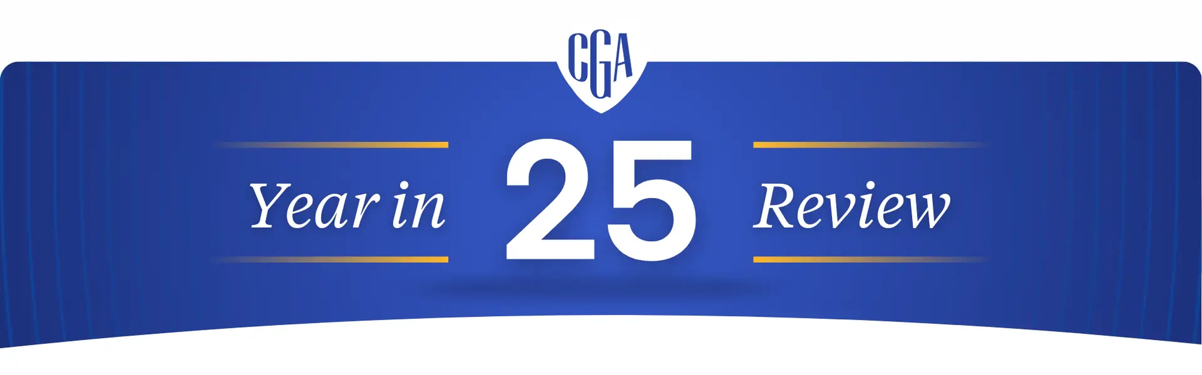 2025年を振り返って：CGAの「Year in Review 2025」