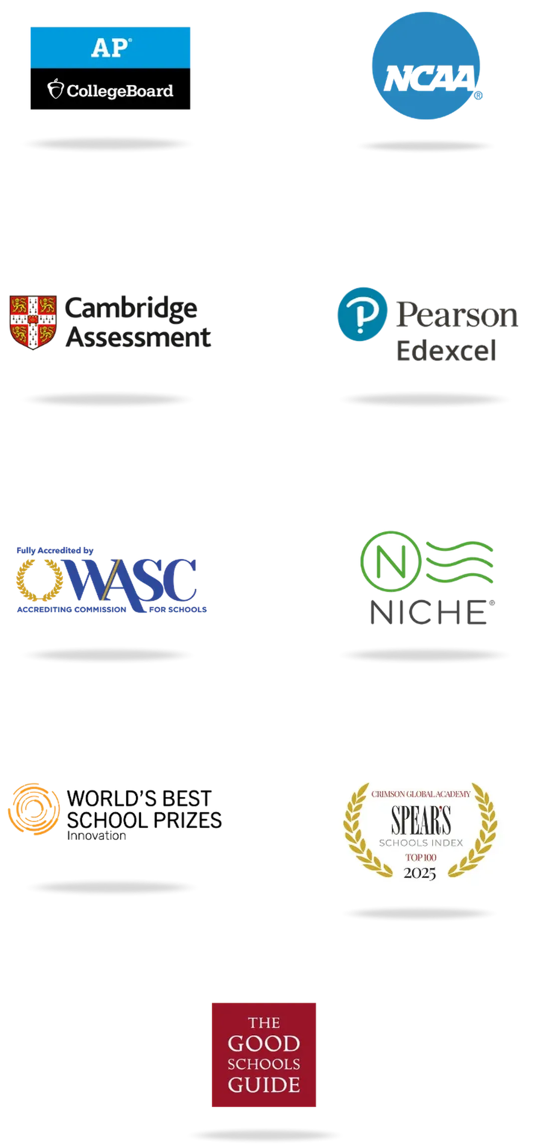 Crimson Global Academy Accreditations and Rankings UK