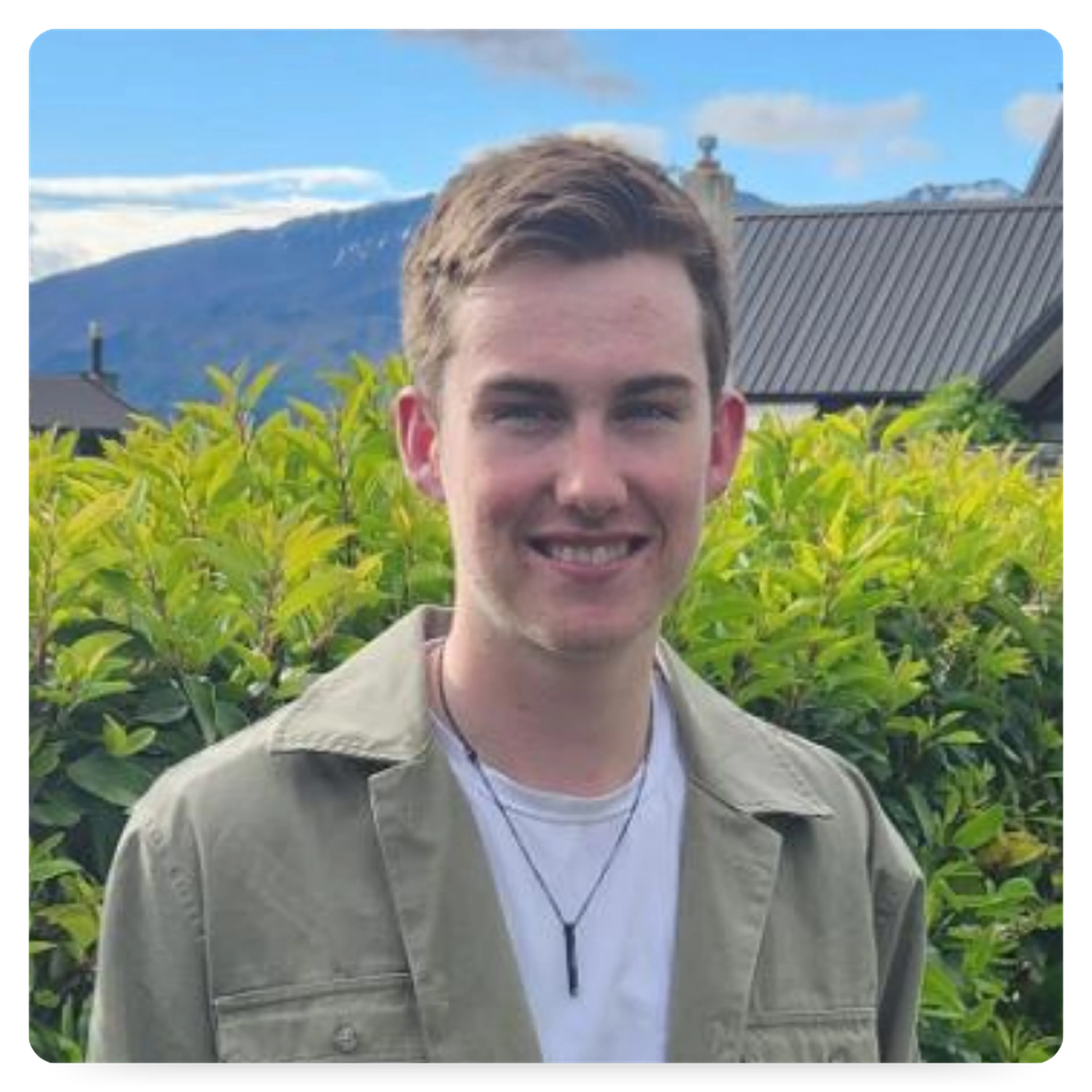 Portrait of CGA student Max