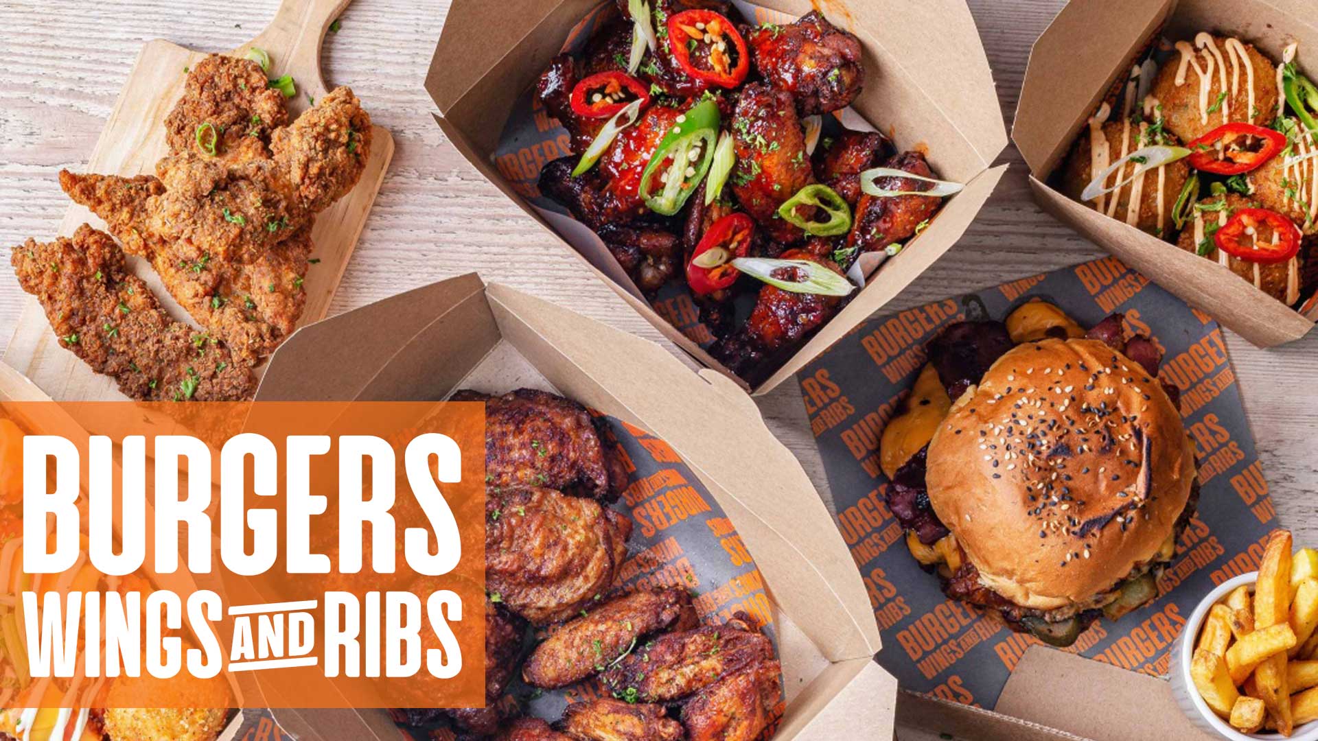 Burgers, Wings & Ribs