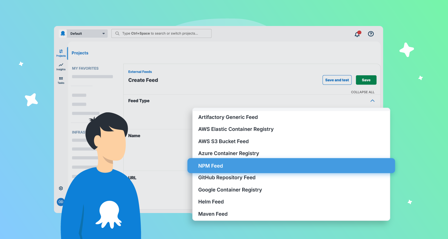 More options for packages with NPM repository support