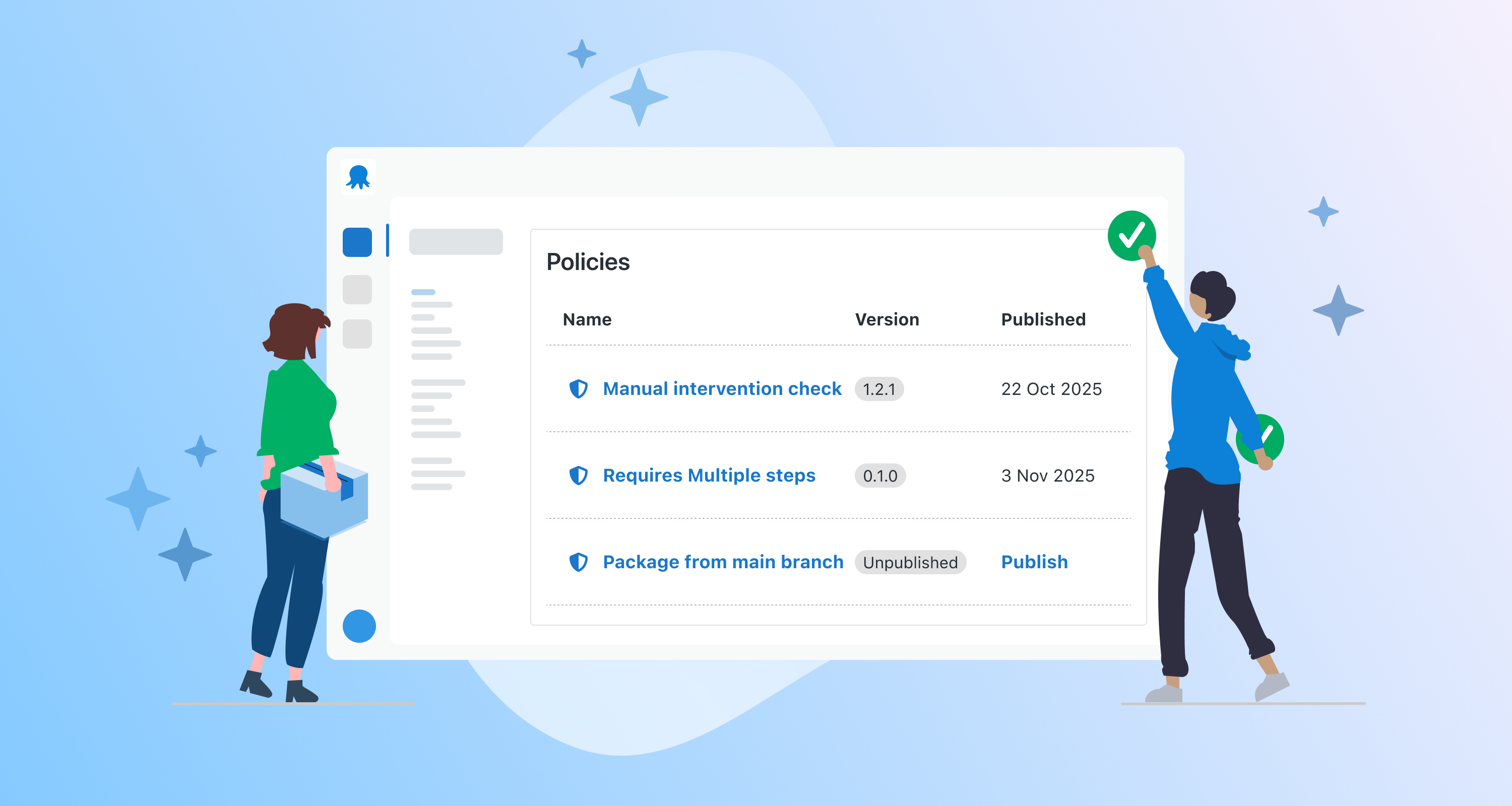 Policies in Platform Hub