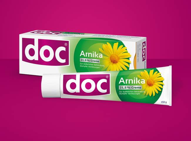 Verpackung doc® Arnika Creme 