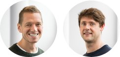 Charlie and Simon, the founders of So Energy