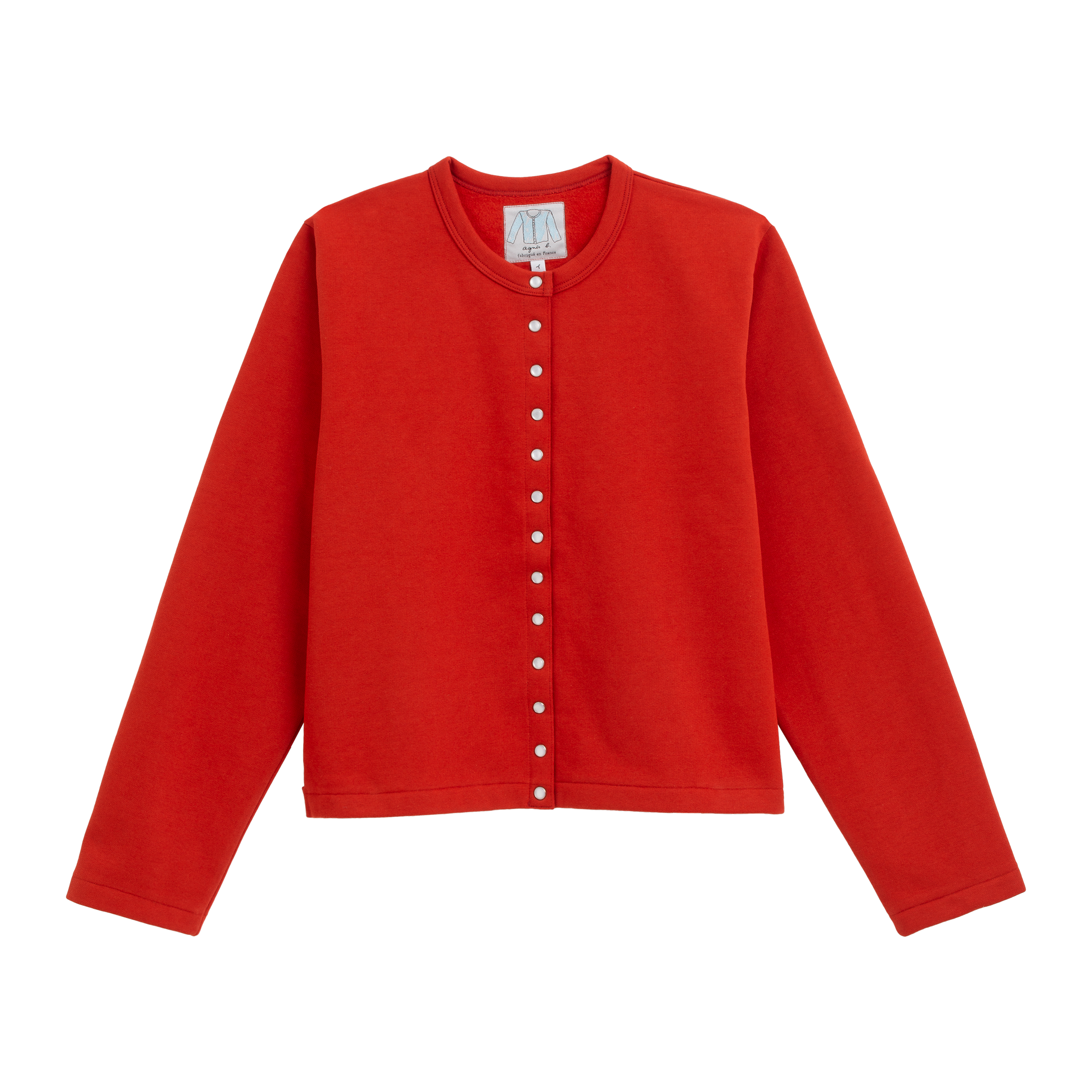 LE CARDIGAN PRESSION PAR AGNÈS B