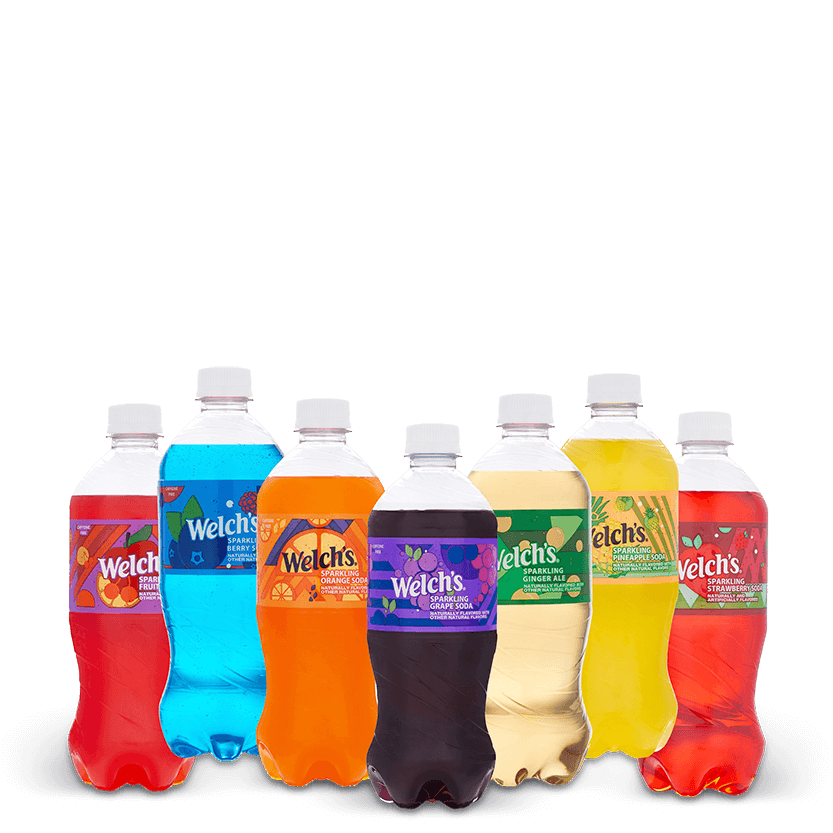 Sparkling Sodas Try Welch s 7 Different Flavors 