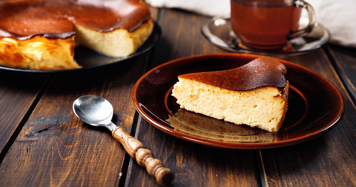 Burnt Basque cheesecake recipe: San Sebastian's iconic dessert | Faraway Worlds