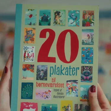 Video coverbillede af Bogtrailer: '20 plakater til børneværelset'