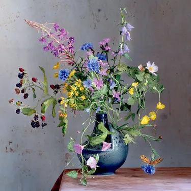 Lav fine papirblomster