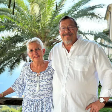 Billede af Anette og James Price
