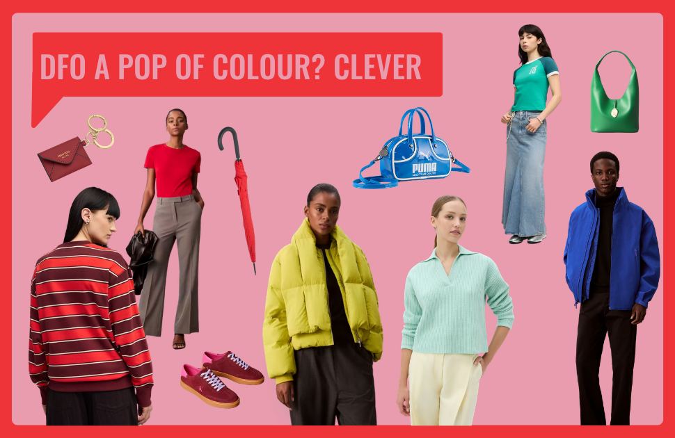 Your wardrobe called... it wants some colour!