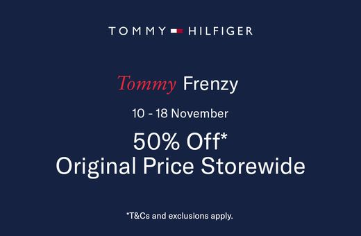 Tommy Hilfiger 50% Off Storewide