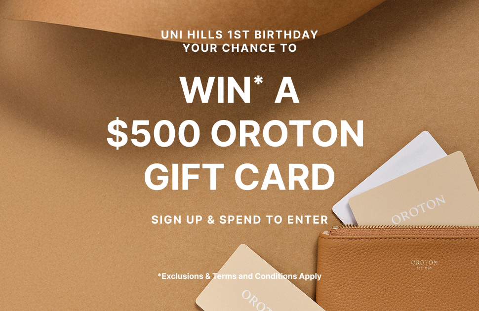WIN a $500 Oroton Gift Card