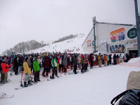 Gala crowds