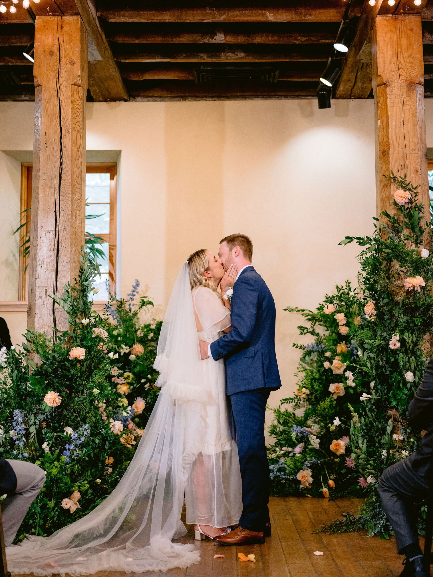 ceremony at tracy aviary