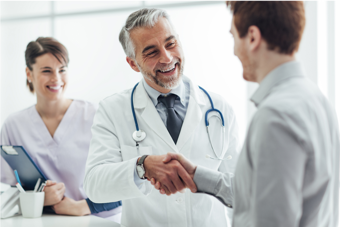 Doctor in the hospital