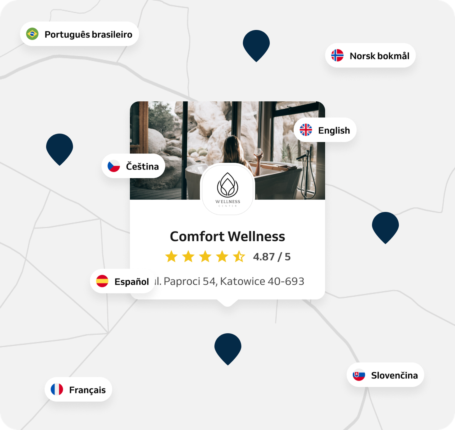 oddziały wellness na całym świecie