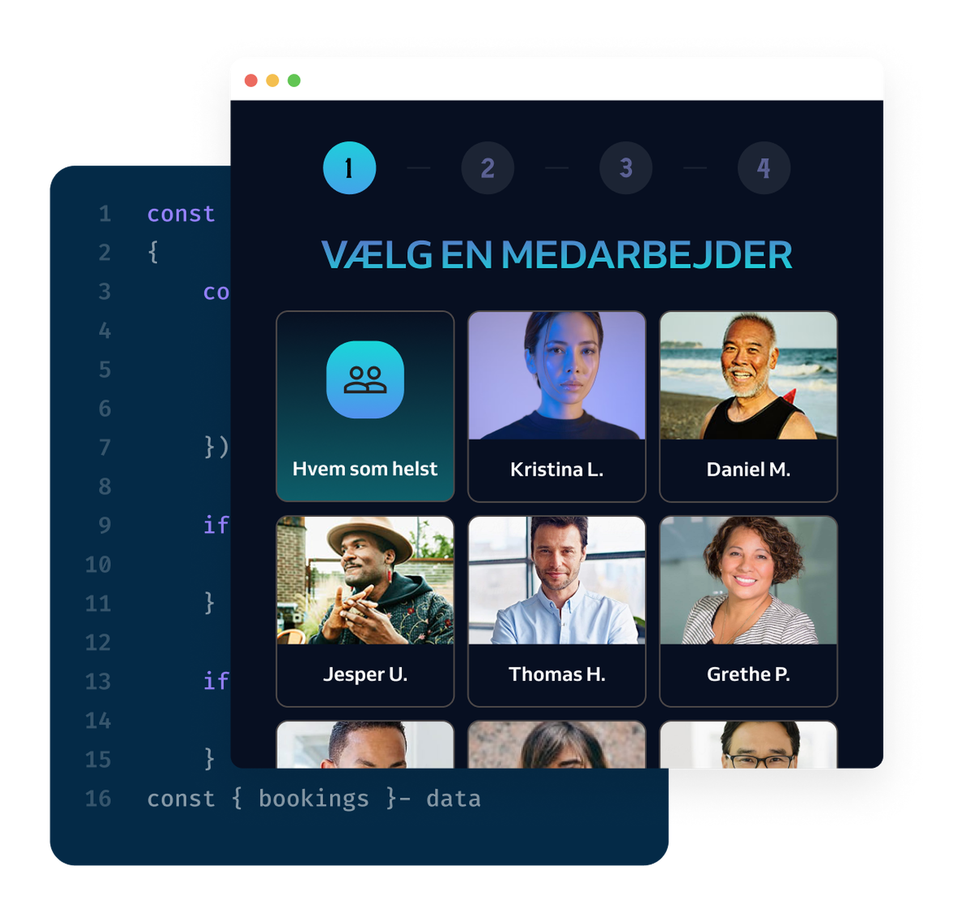 billeder af personalet