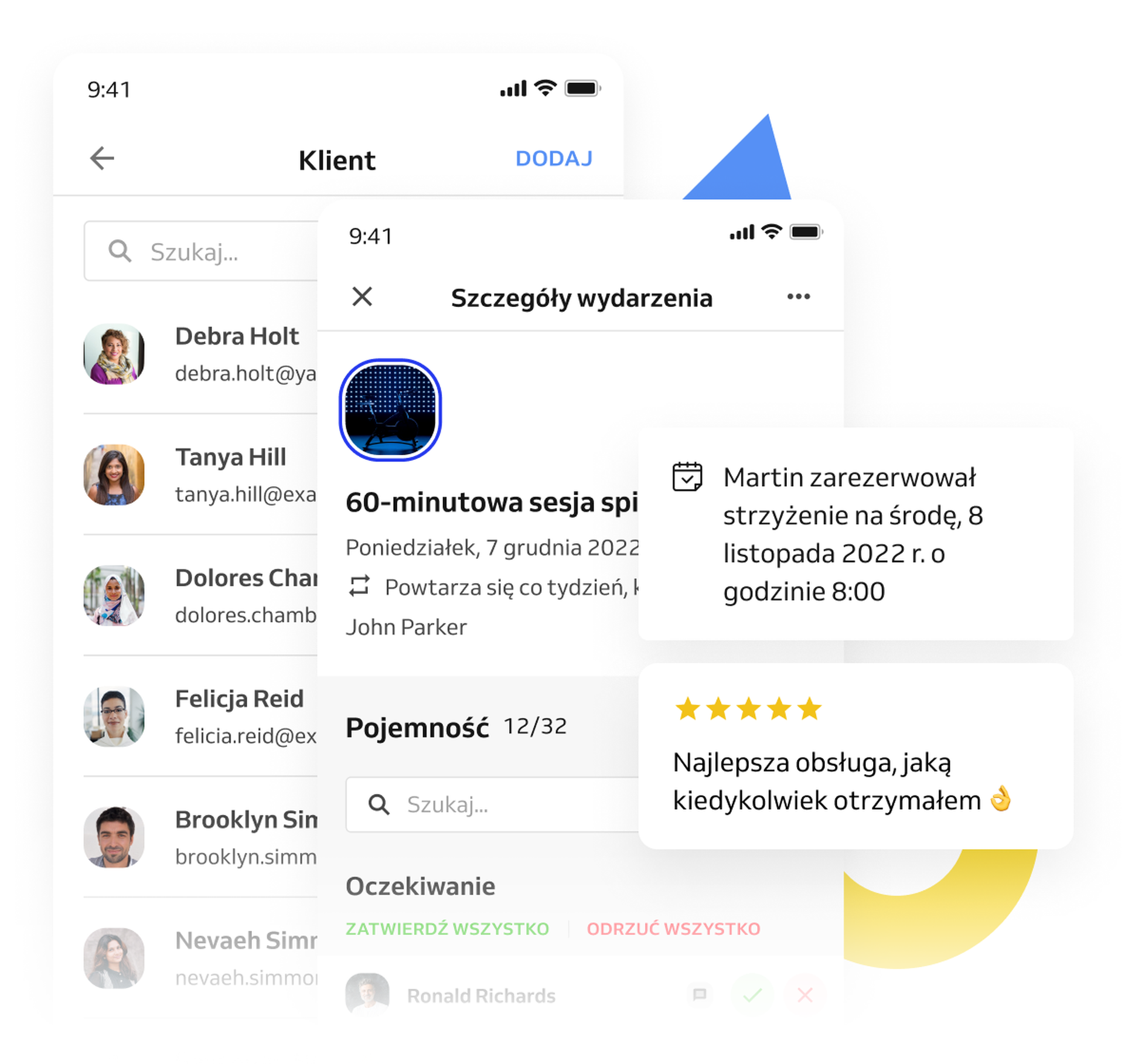Overview of client and service