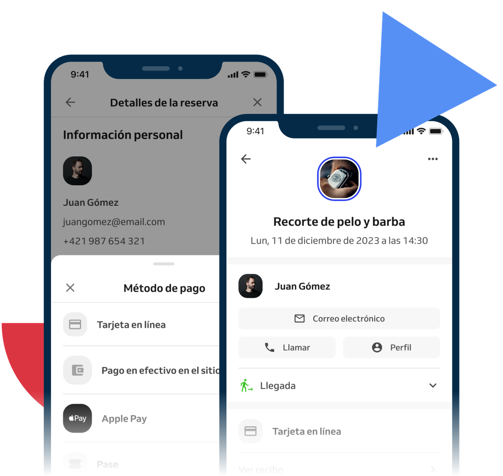 pagos cómodos para los clientes