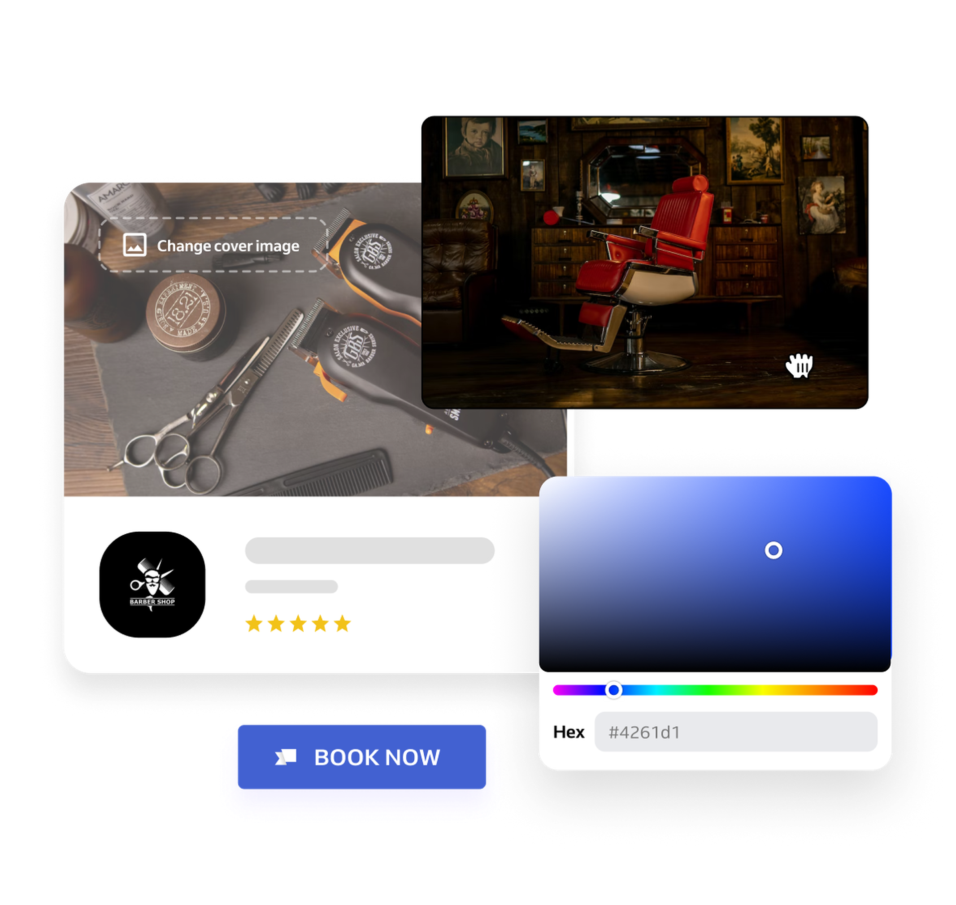Personalization of booking website