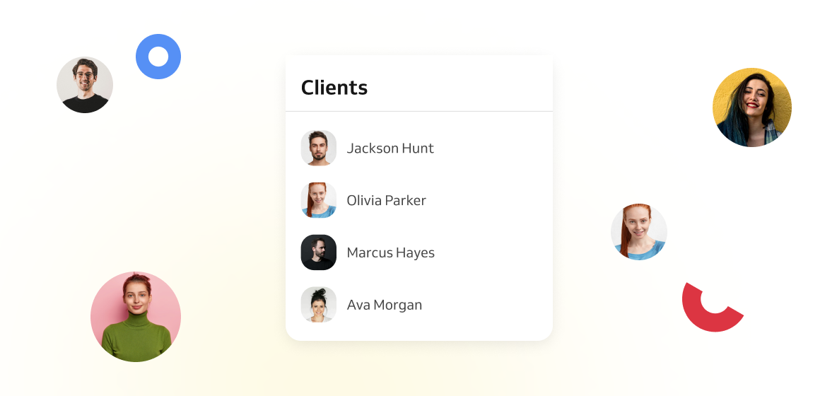 gym client list
