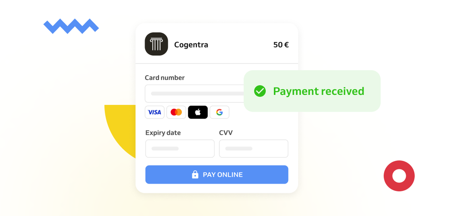 detalhe de pagamento em empresa jurídica