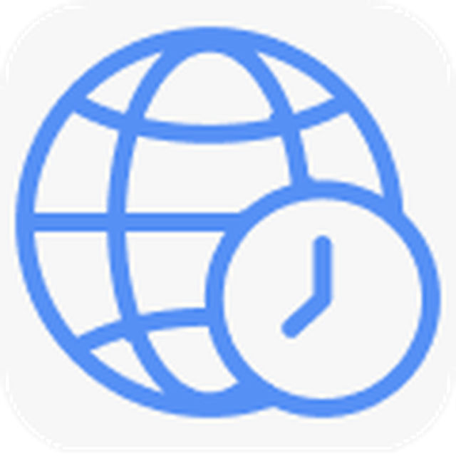 Time-zone management icon