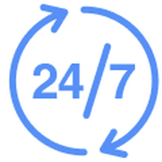 24/7 icon