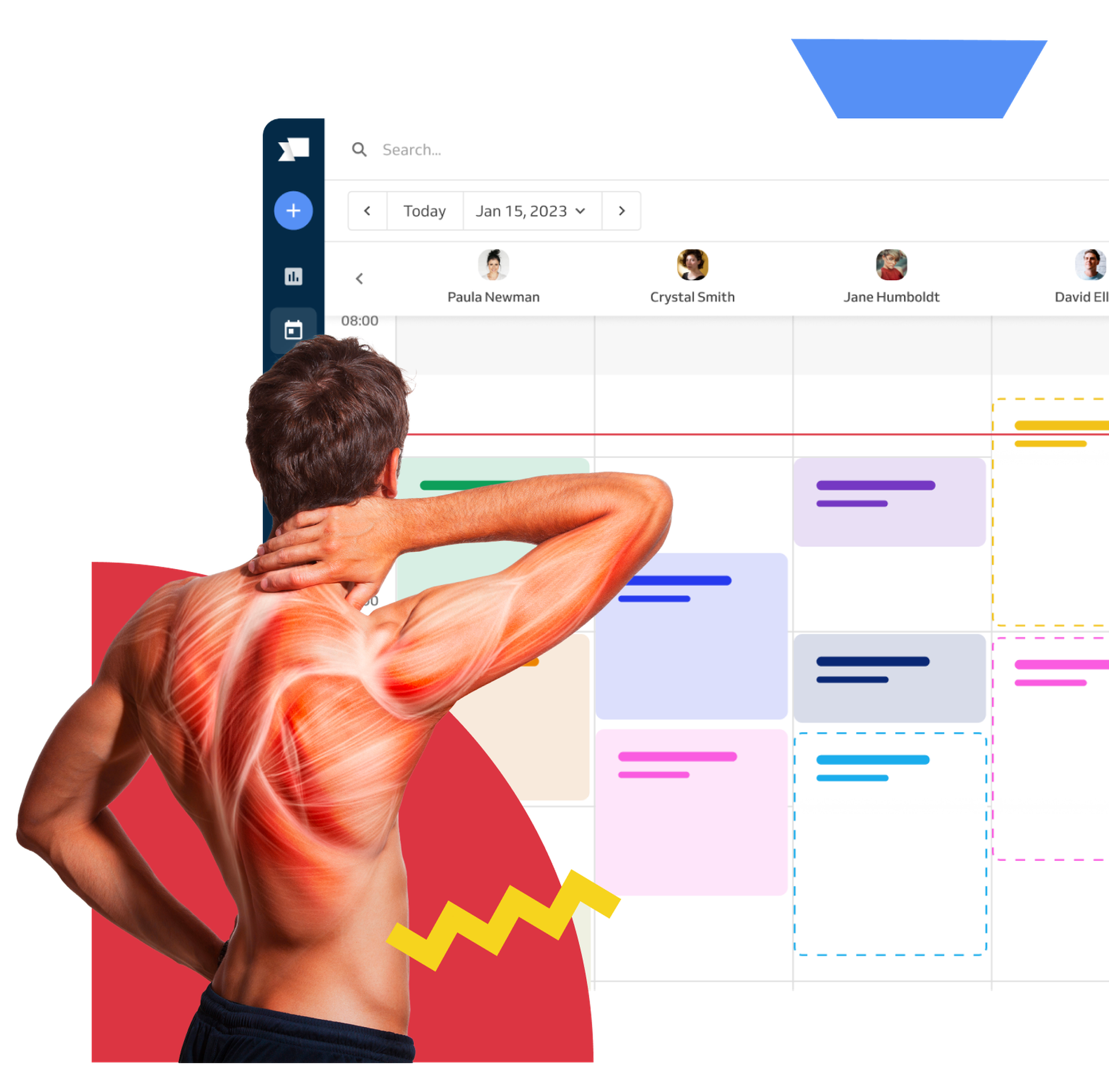 Calendar for physical therapy