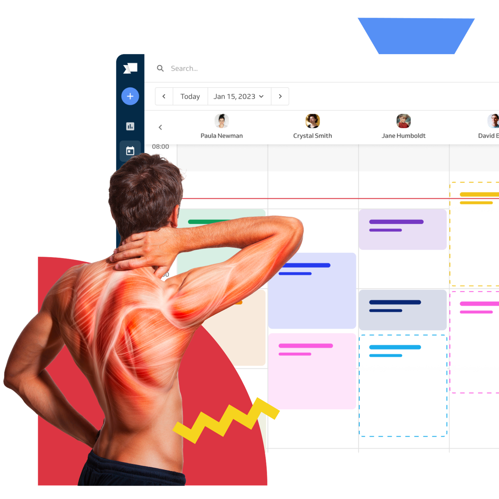 Calendar for physical therapy