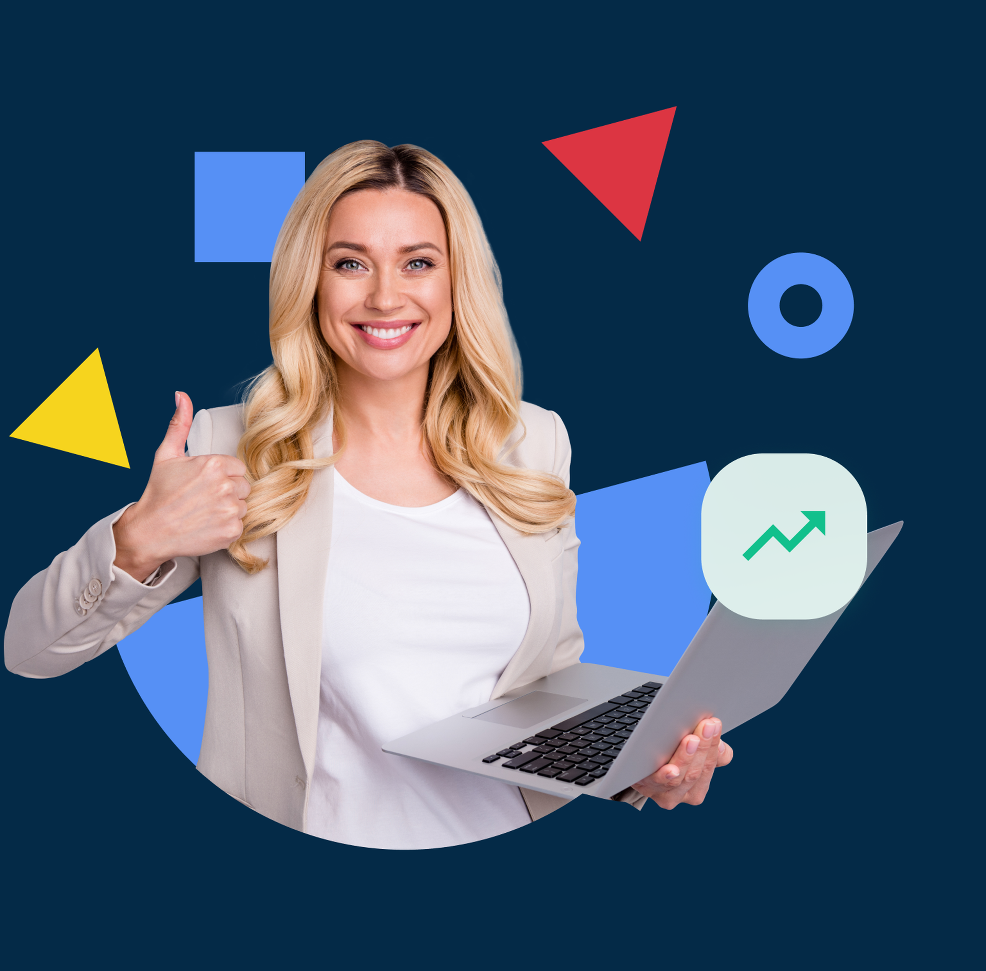 Nainen muistikirjan kanssa