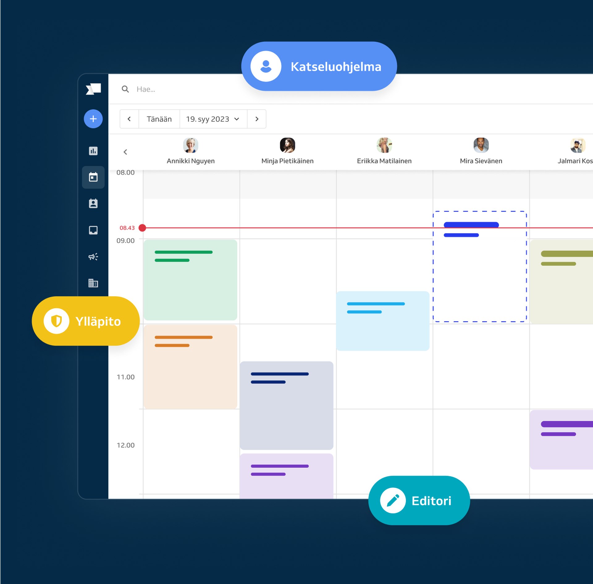 Kalenterin yleiskatsaus