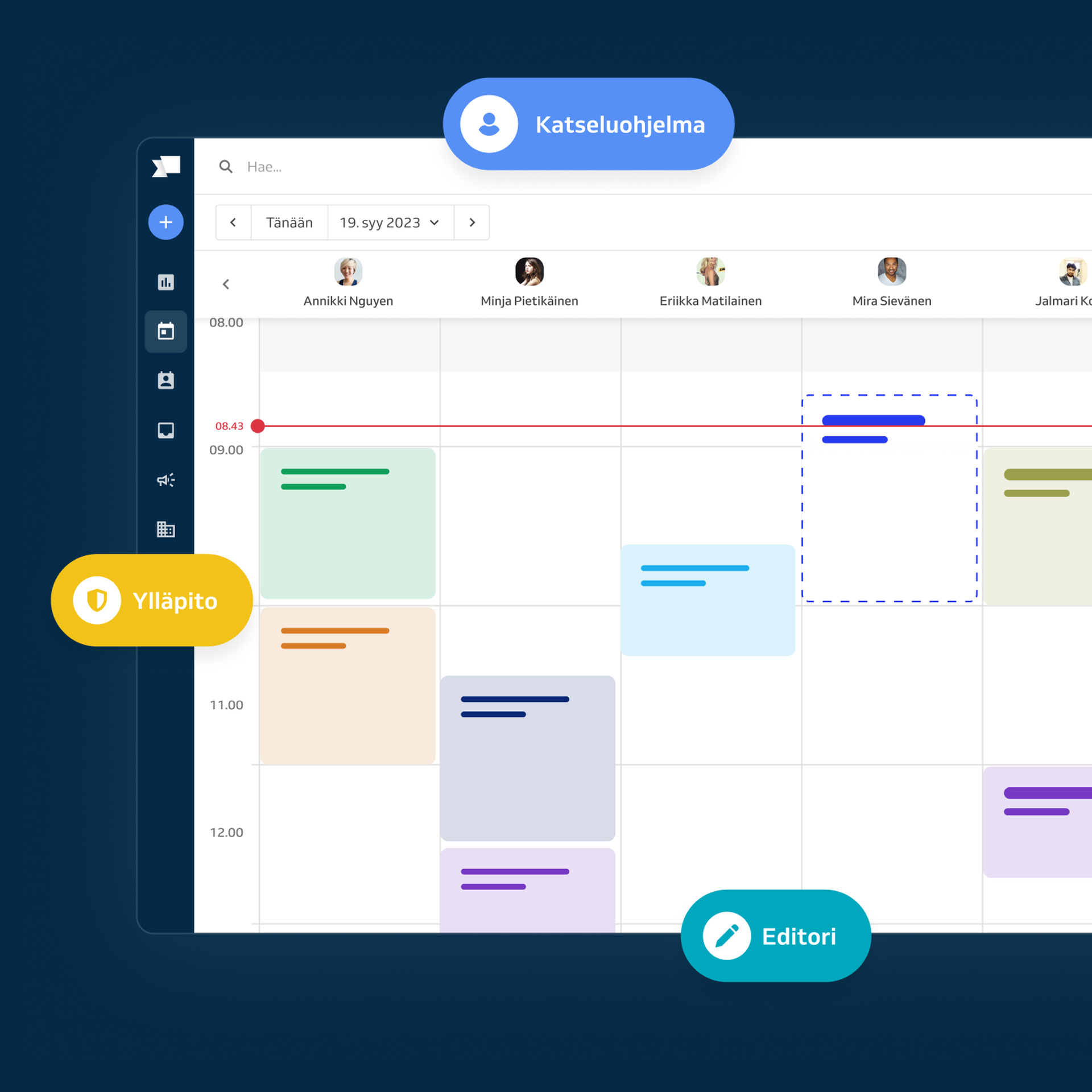 Kalenterin yleiskatsaus