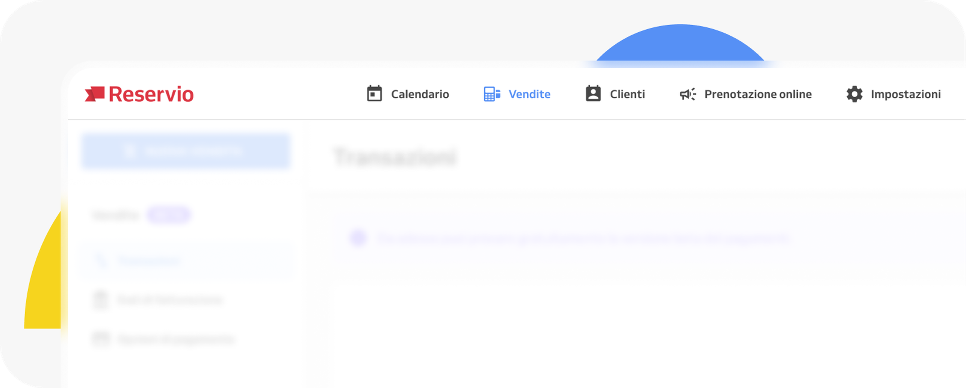 nuovo schermo di navigazione