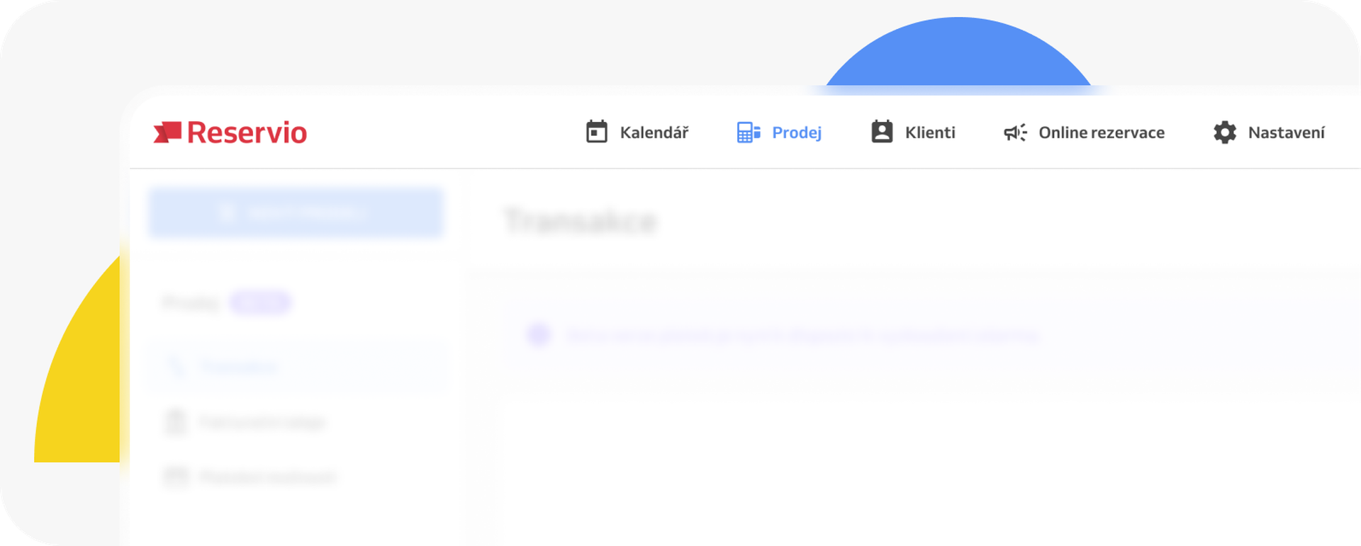 obrazovka nové navigace