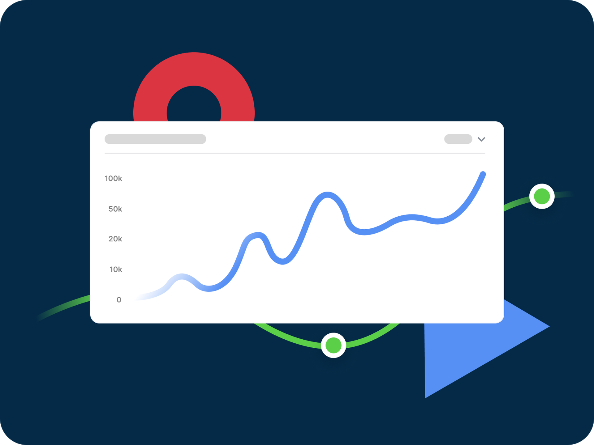 Graphics of growing graph